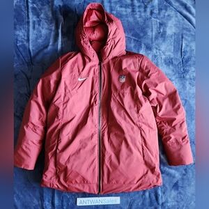 Nike NFL Team Issued Equipment Sideline Storm On-Field Red Parka Jacket XL